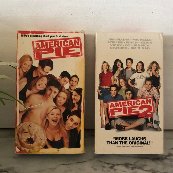 American Pie part 1 & 2 used VHS Lot - Picture 1 of 6